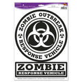 Peel 'N Place  Zombie Outbreak Response Car Stickers