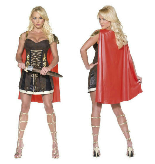 Smiffys Women's Fever Sexy Gladiator Adult Ladies Costume Size Large 14-16