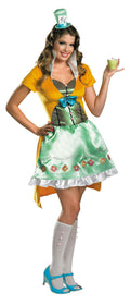 Disguise Sassy Mad Hatter Sexy Deluxe Women's Adult Costume Small 4-6