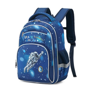 Blue Raise Your Hand Space