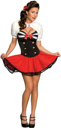 Secret Wishes Naval Pin-Up Sexy Sailor Adult Women's Costume Size XS 0-2