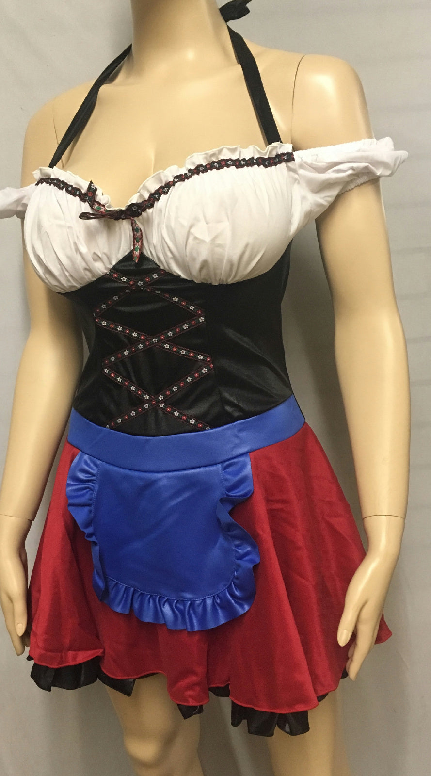 Sexy Alpenhof German Beer Maiden Fraulein Girl Women's Adult Costume Size M/L