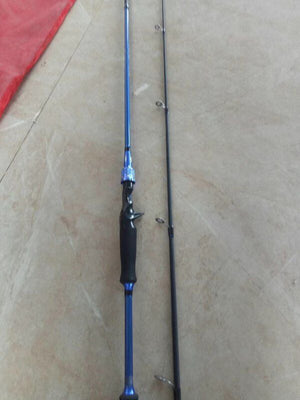 Blue gun handle
