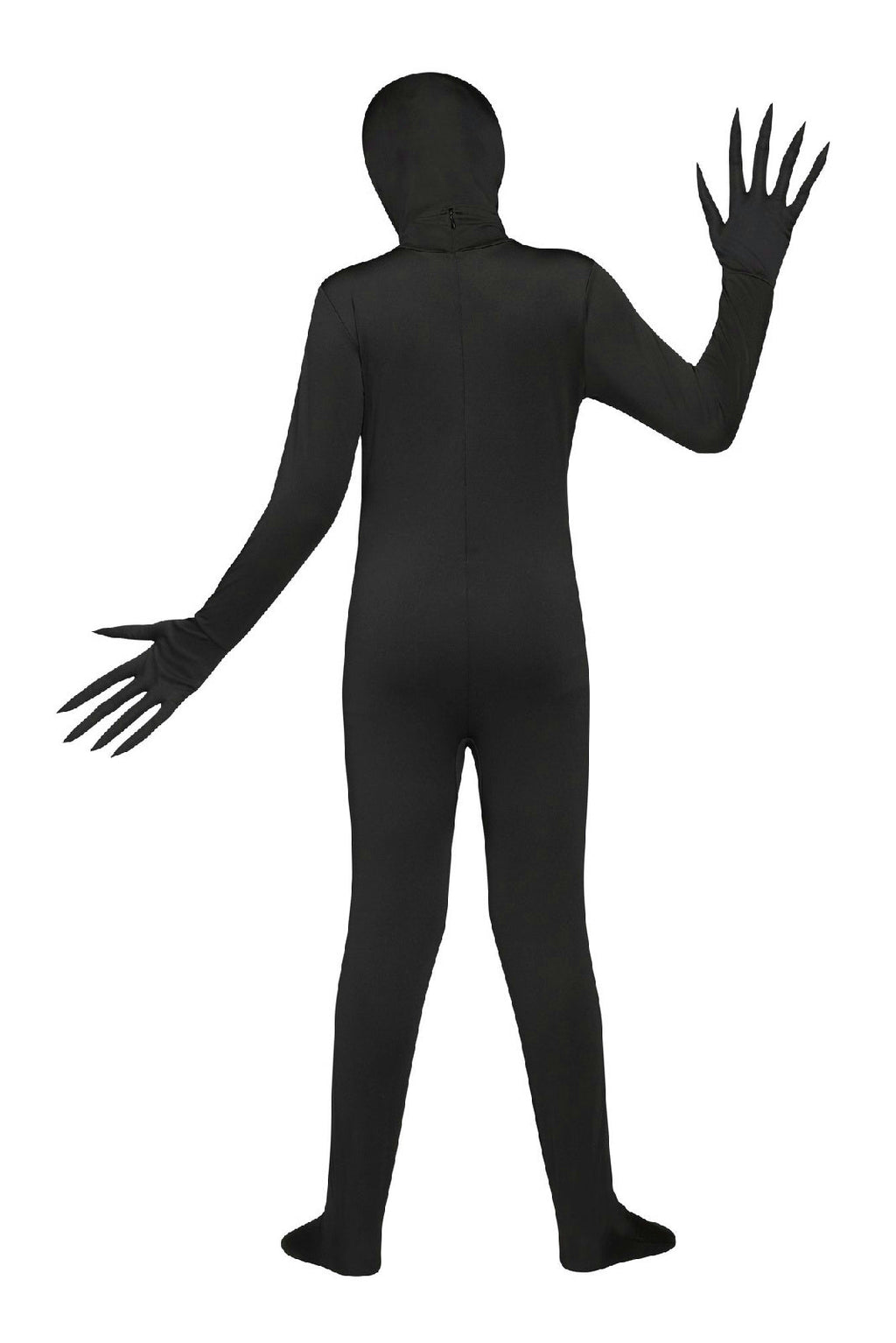 Fade Eye Shadow Demon Black Skin Suit Child Costume Large 12-14