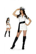 Be Wicked All Aboard Pilot Captain Sexy Plus Size Adult Costume Dress Hat XXL