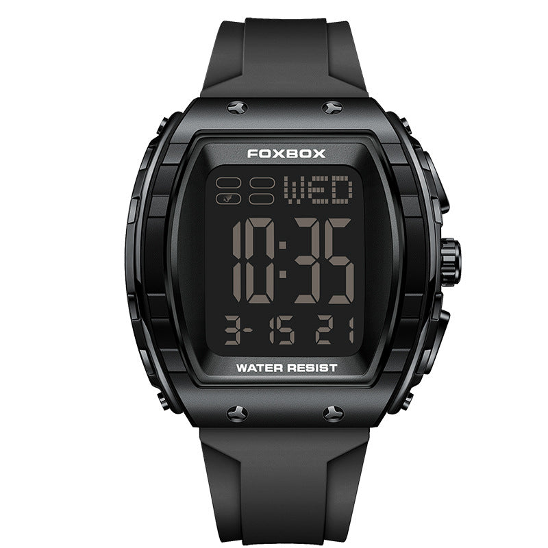 Multifunctional Mens Electronic Watch Digital Wristwatch For Students