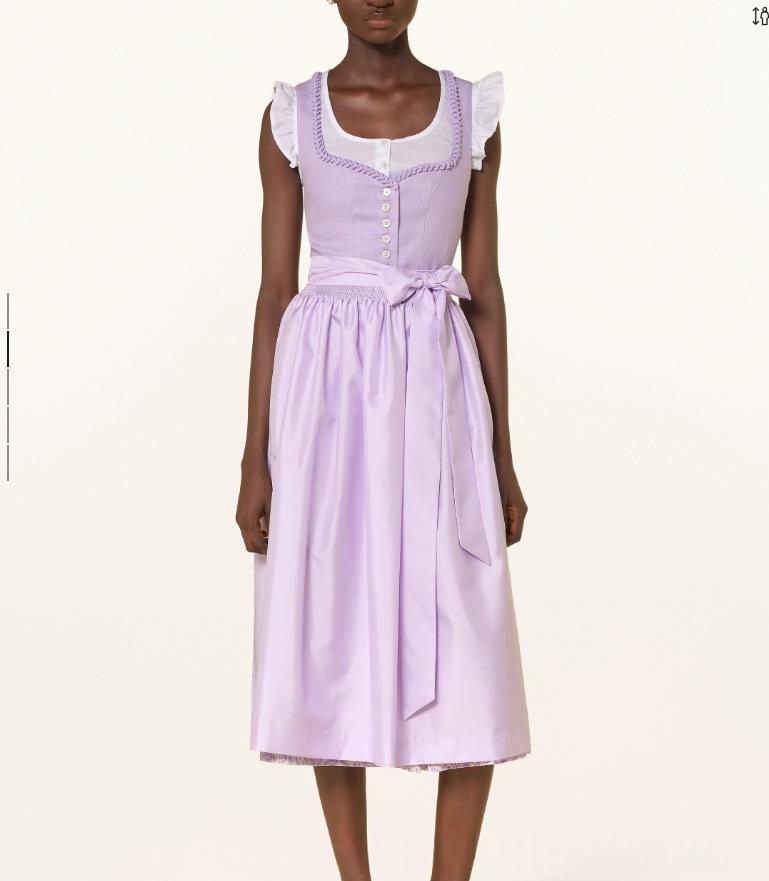 Lace-up Bow Long French-style Dress Elegant For Workwear