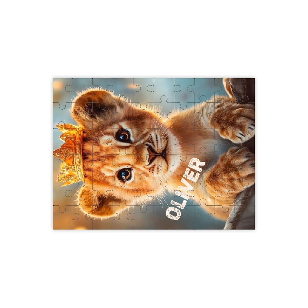 Little Lion King Personalized Wooden Puzzle | 60 Pieces | 15x20cm