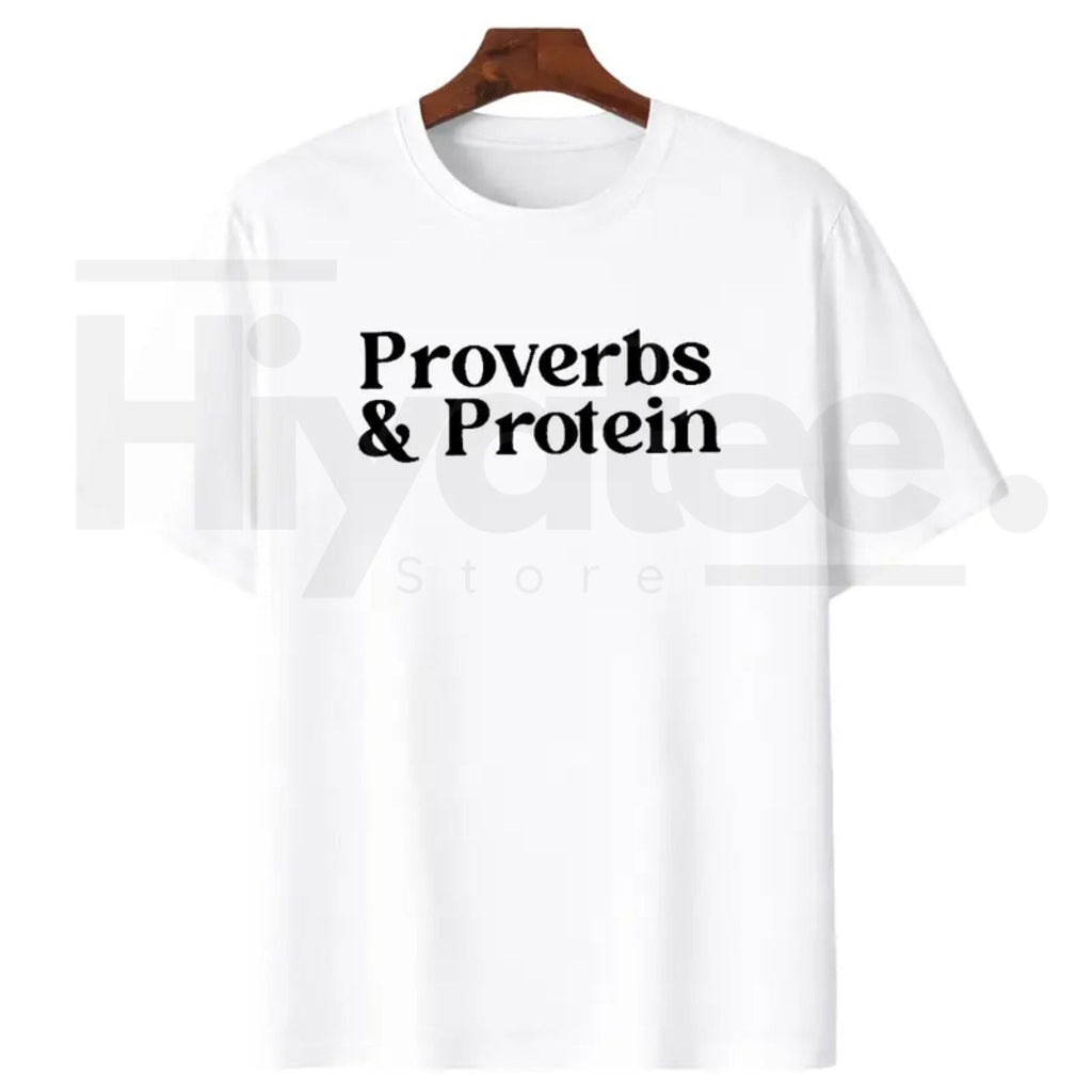 Workout Graphic T-Shirt by MAPTEES – Motivational Proverbs & Protein Gym Wear
