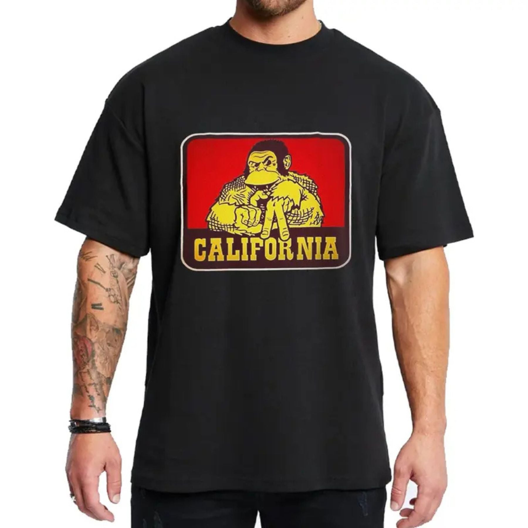California Monkey LA Chicano Shirt – Chicana Cholo Style Hoodie, Los Angeles Streetwear Sweatshirt, West Coast Graphic Top for Men & Women