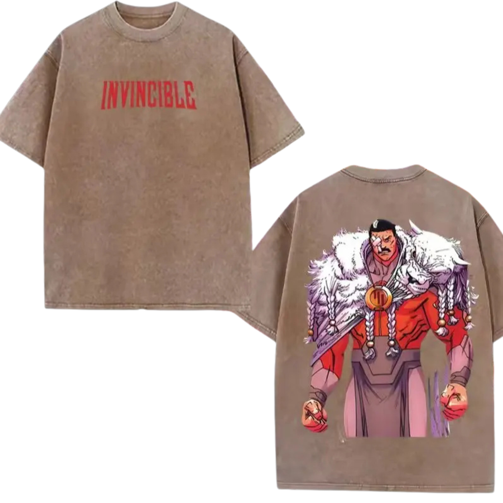 Grand Regent Thragg Graphic T-Shirt – Invincible Viltrumite War Shirt