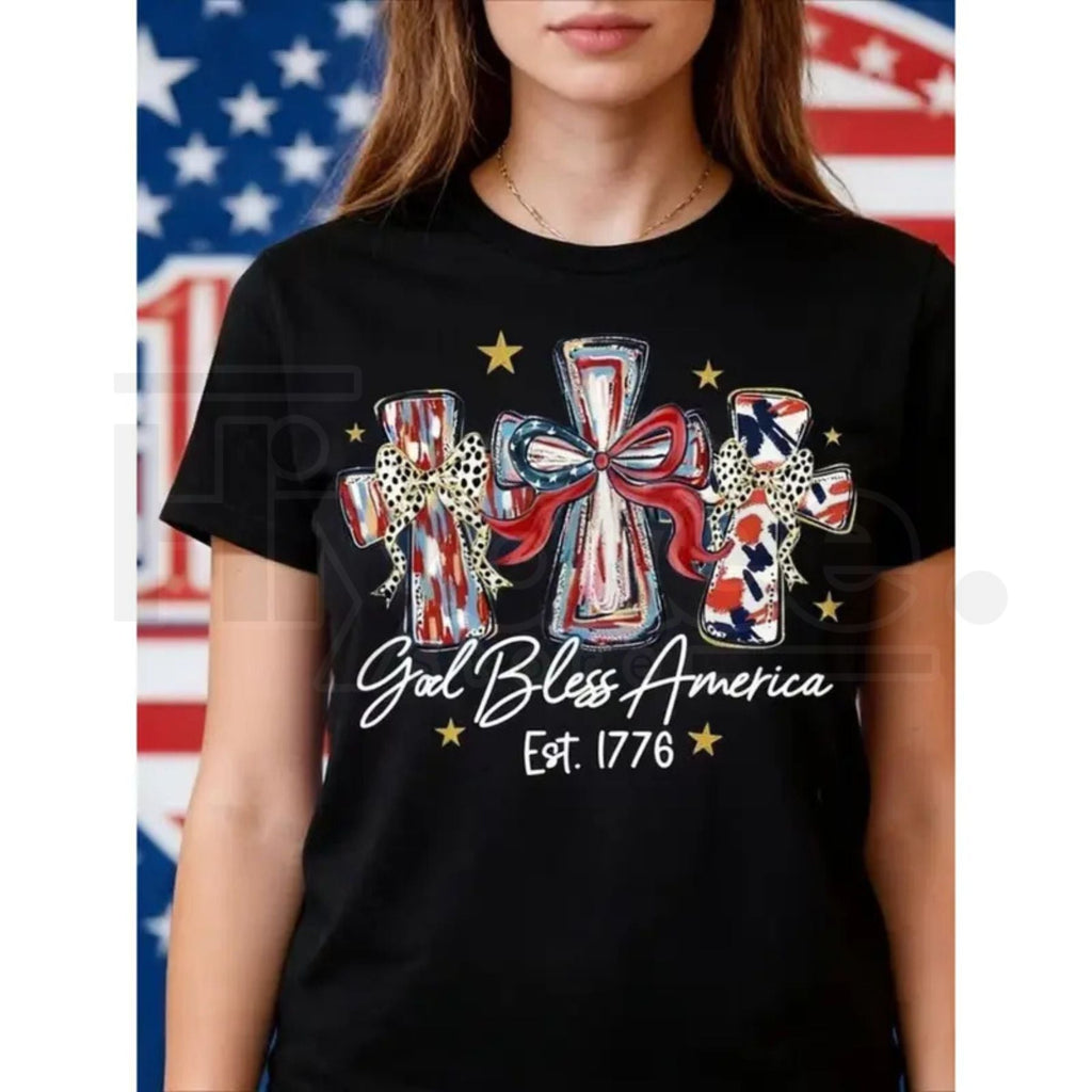 "God Bless America" – USA 250th Anniversary Commemorative Top
