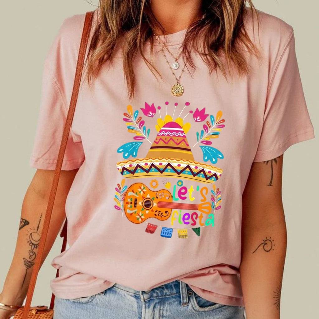 "Let’s Fiesta" Cinco de Mayo T-Shirt – Mexican Celebration Party Graphic Tee