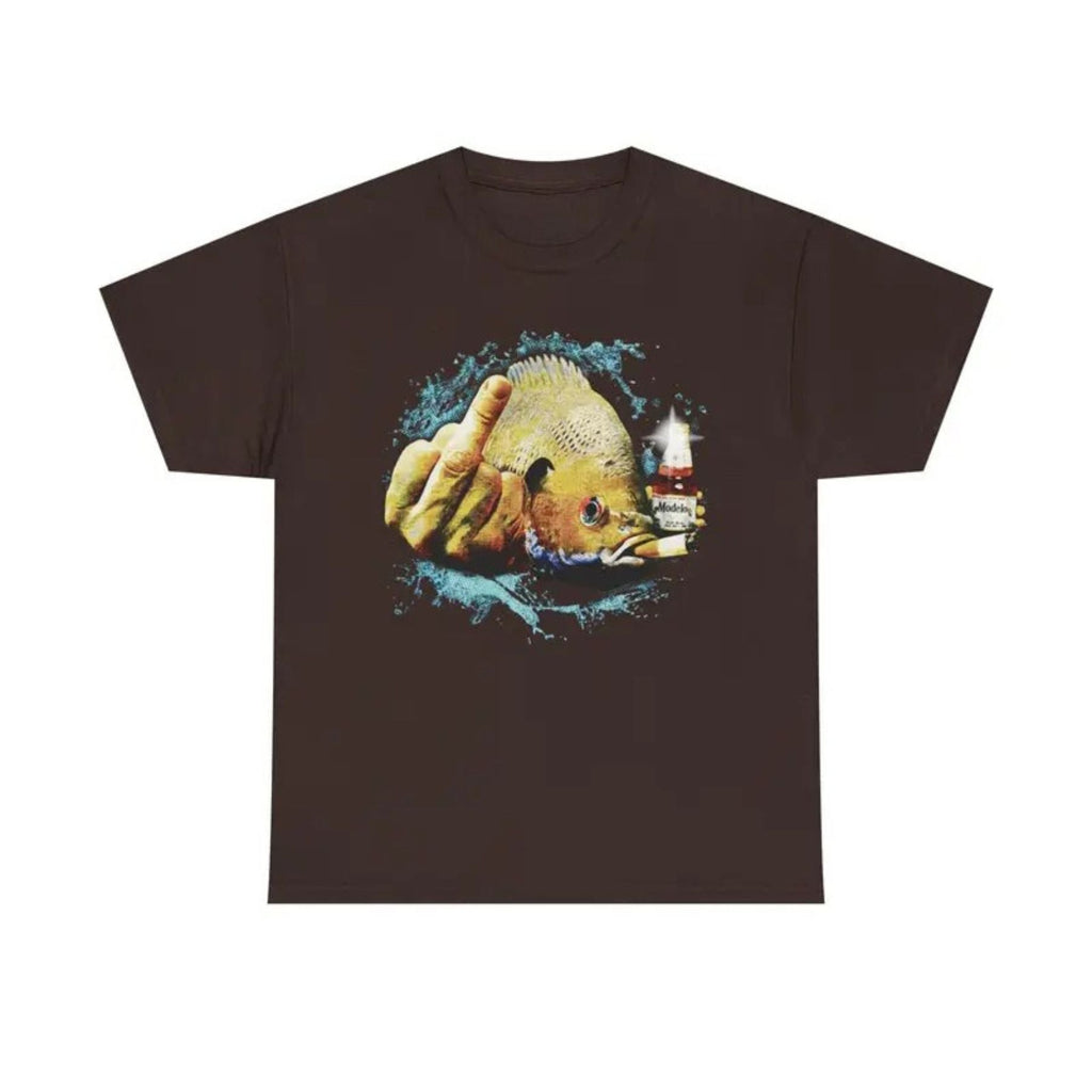 "Dope Bluegill" Fishing T-Shirt – Funny Attitude Fish Graphic Tee, Unisex Cotton Shirt