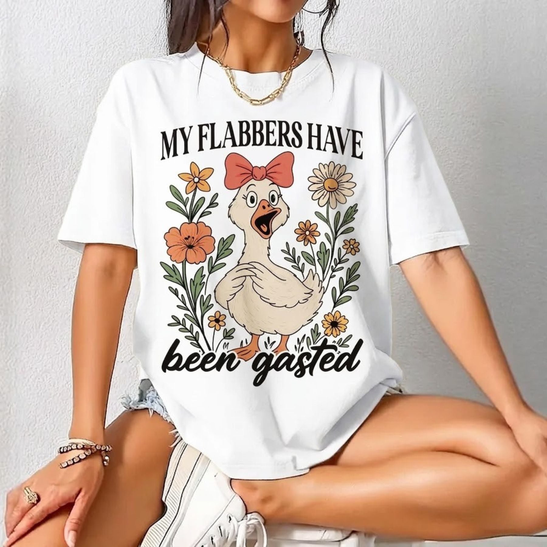 "The Gasted Goose" – Funny Sarcastic Animal Statement Top