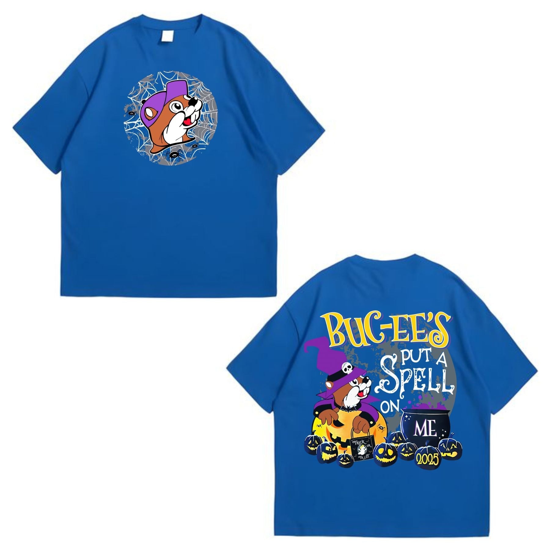 Buc-ee’s 2025 Halloween Shirt – "Put A Spell On Me" Glow-In-The-Dark Tee