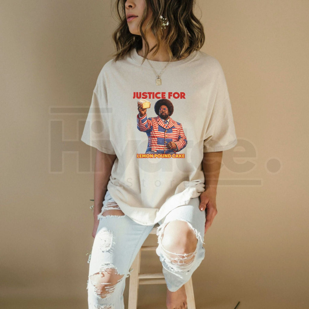 "Justice For Lemon Pound Cake" Afroman – Vintage US Batteram Graphic
