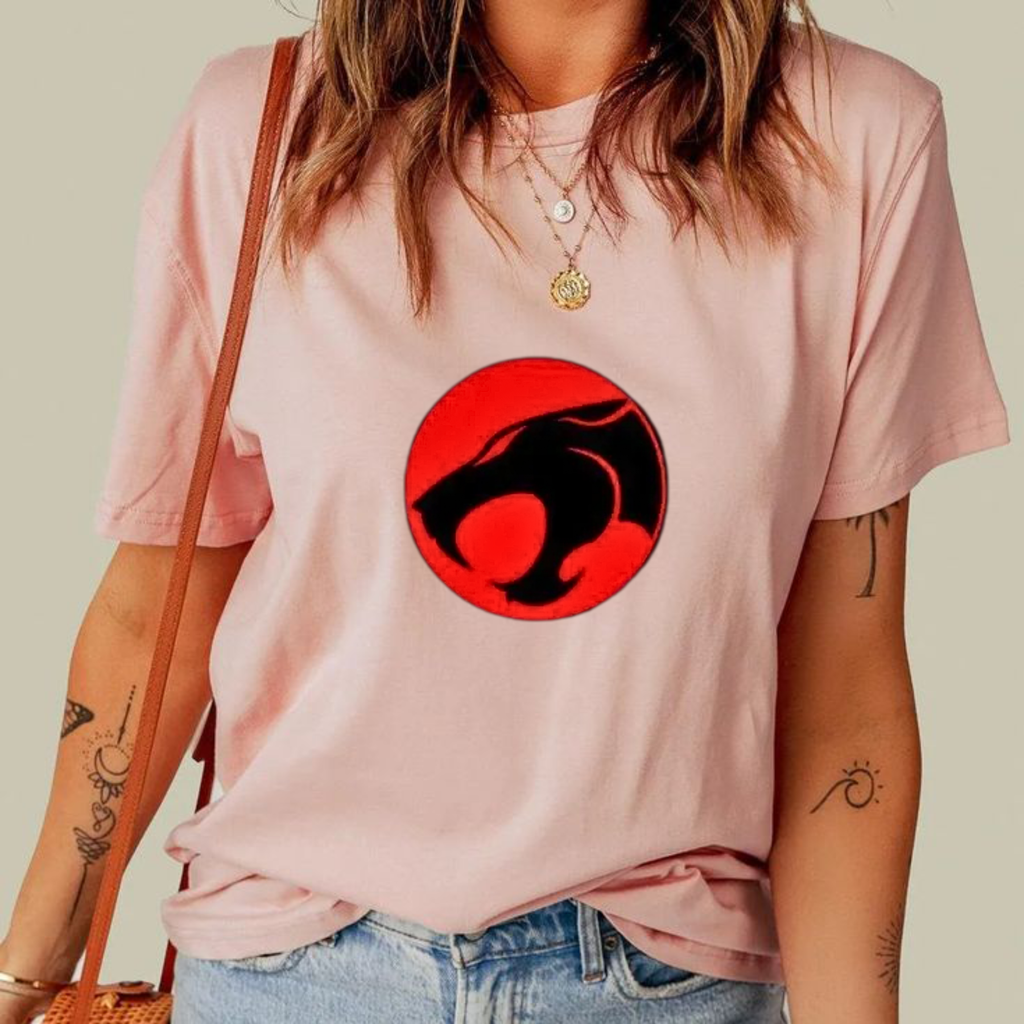 Retro Cartoon Cats T-Shirt – Vintage Anime Style Oversized Harajuku Graphic Tee