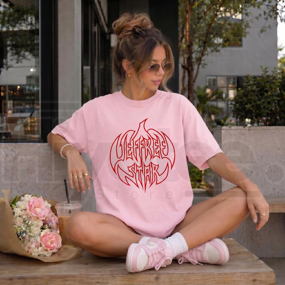 Jeffree Star Pumpkin Logo T-Shirt – Spooky Season Halloween Graphic Tee
