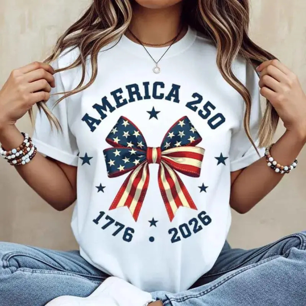 2026 America 250th Anniversary Bow T-Shirt