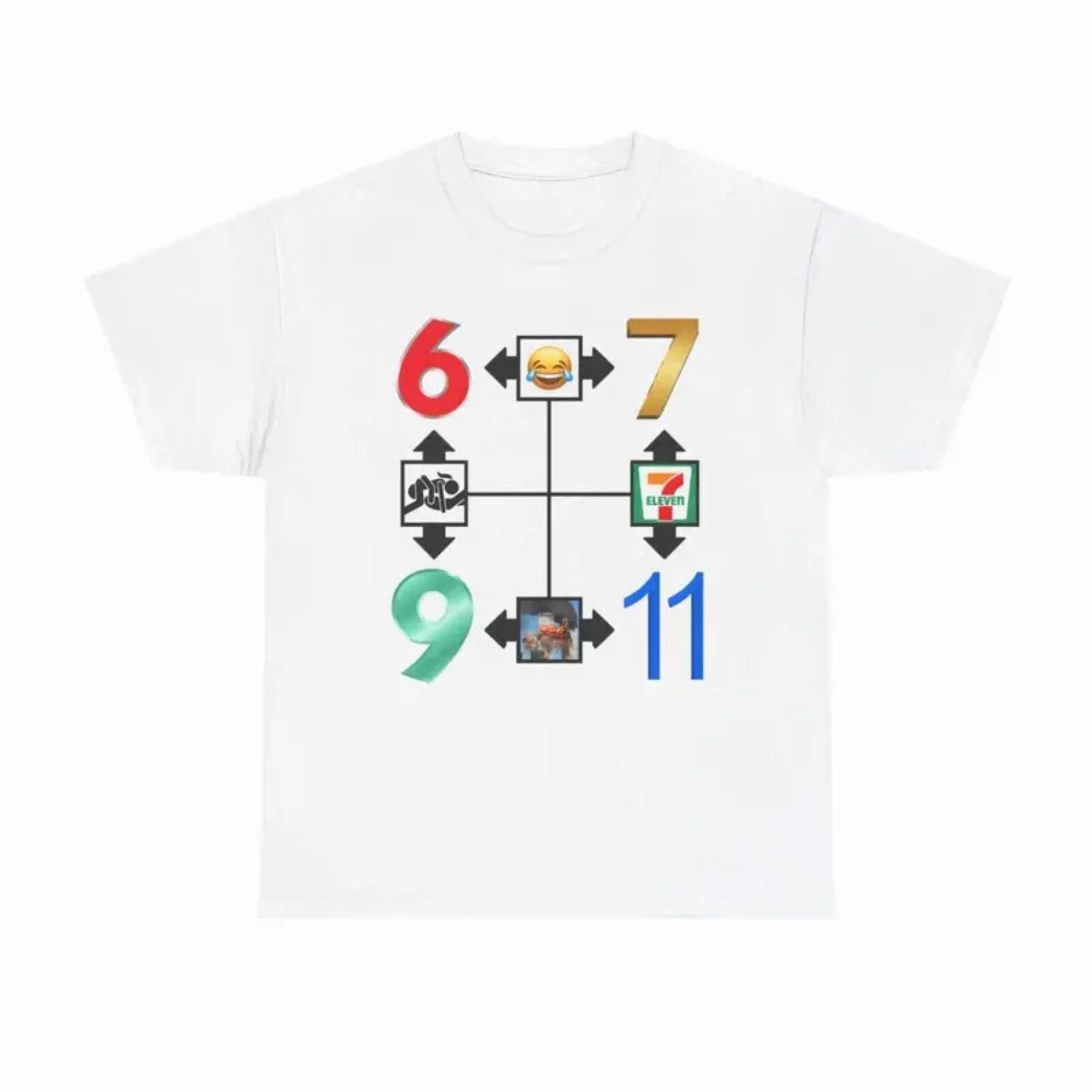 67911 Unisex Heavy Cotton T-Shirt – Premium 100% Cotton Structured Graphic Tee, Soft Lived-In Heavyweight Industrial Top, Made in USA
