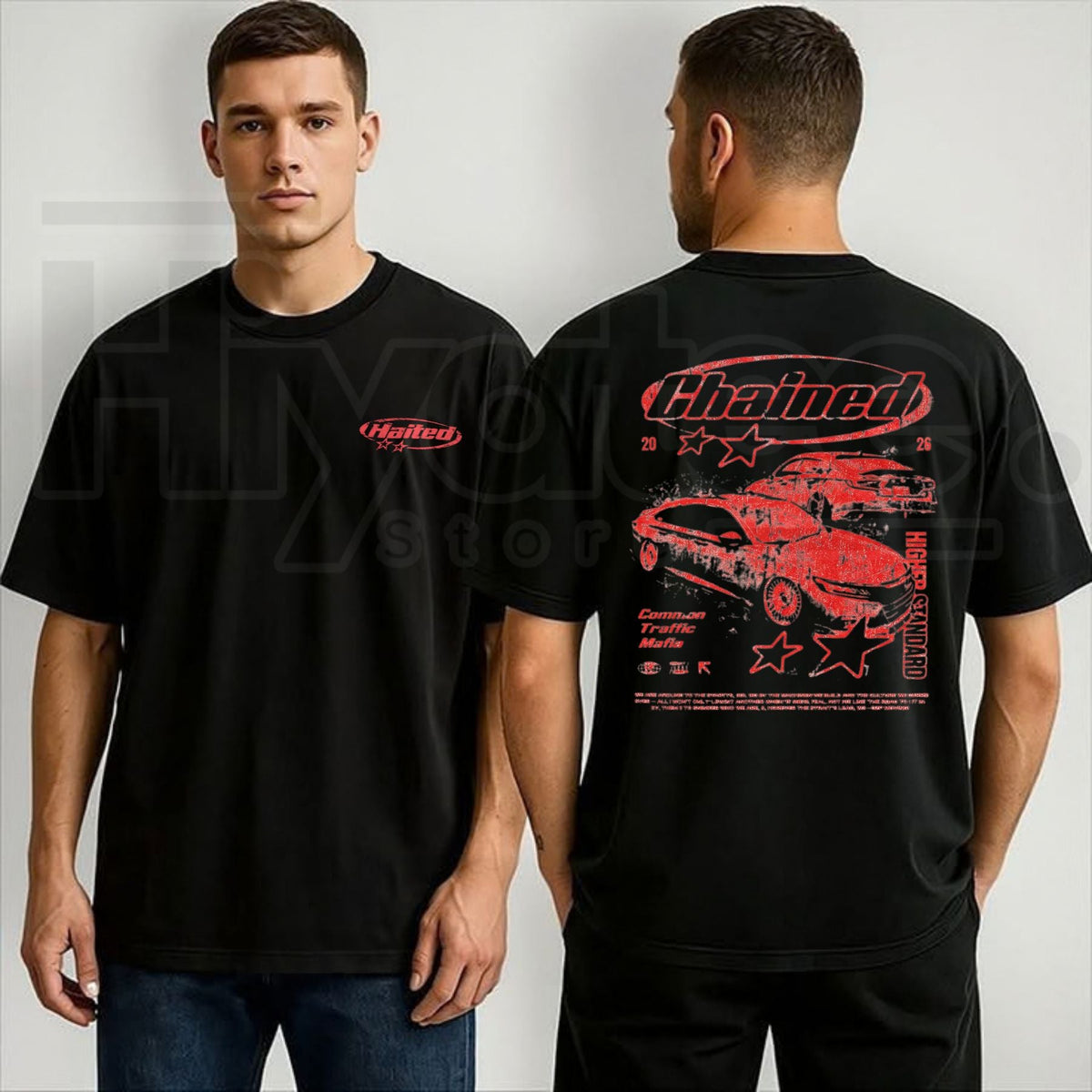Common Traffic Mafia Chained V1 T-Shirt – Urban Streetwear Graphic Tee