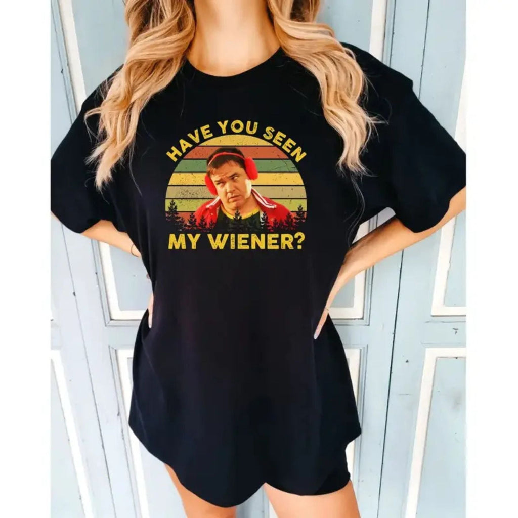 "Something About Mary" Have You Seen My Wiener T-Shirt – Funny 90s Comedy Movie Graphic Tee, Premium 100% Cotton Warren Quote Top, Made in USA