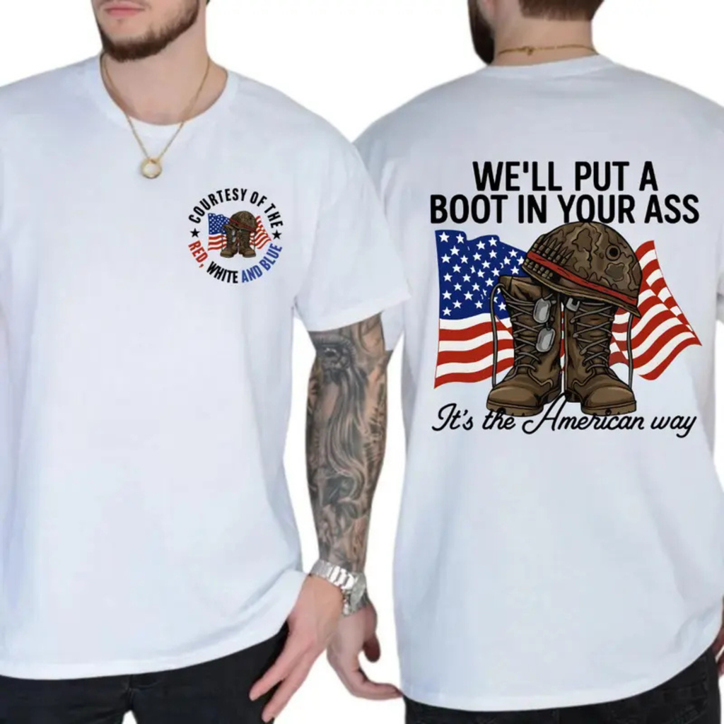 Toby Keith Memorial "American Way" Tee – Courtesy Of The Red, White And Blue Shirt