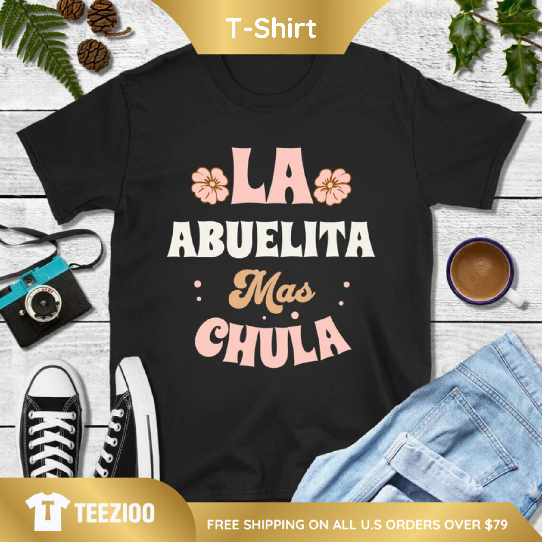 "Te Amo Abuela" Sweet Spanish Grandmother Shirt