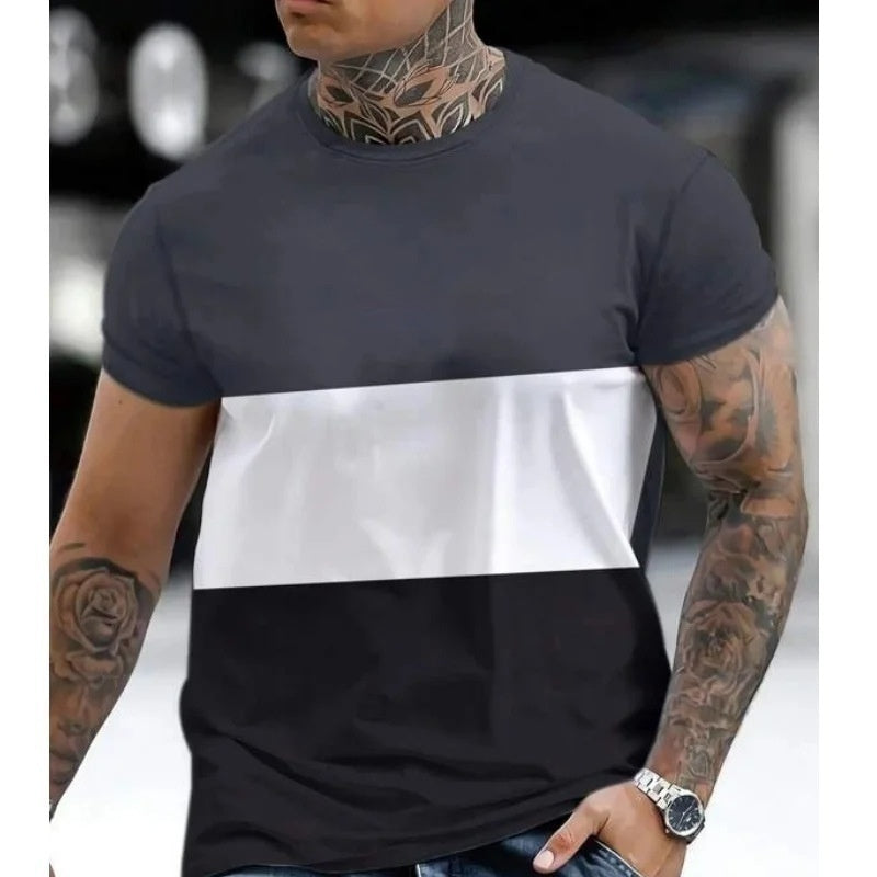 Men's T-shirt 3D Printing Athletic Clothing