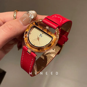 Hawksbill Red Leather TT