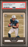 Graded 2016 Panini Playoff Derrick Henry #239 Rookie RC Football Card PSA 10 Gem Mint