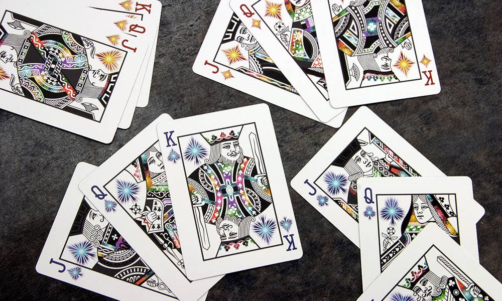 Bicycle Fireworks Playing Cards - Limited Edition Vibrant Design Deck