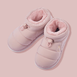 Down leather pink