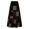 Loose-fit Velvet Maxi Skirt That Flatters The