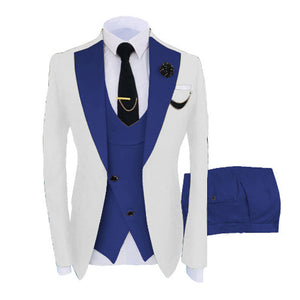 White Dark Blue