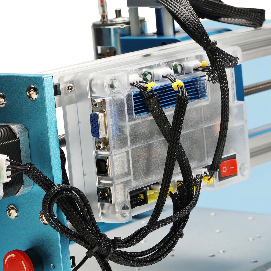3018-PROVer V2 Desktop CNC Router Kit, Semi Assembled For Entry Level User