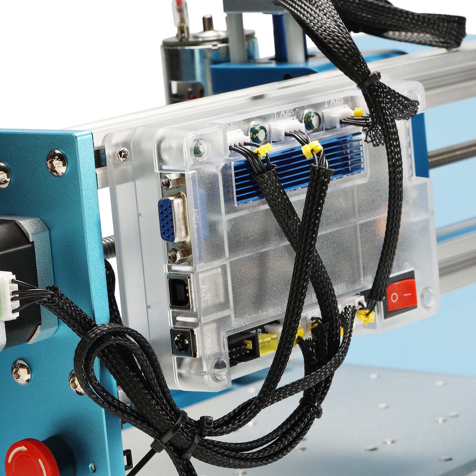 3018-PROVer V2 Desktop CNC Router Kit, Semi Assembled For Entry Level User