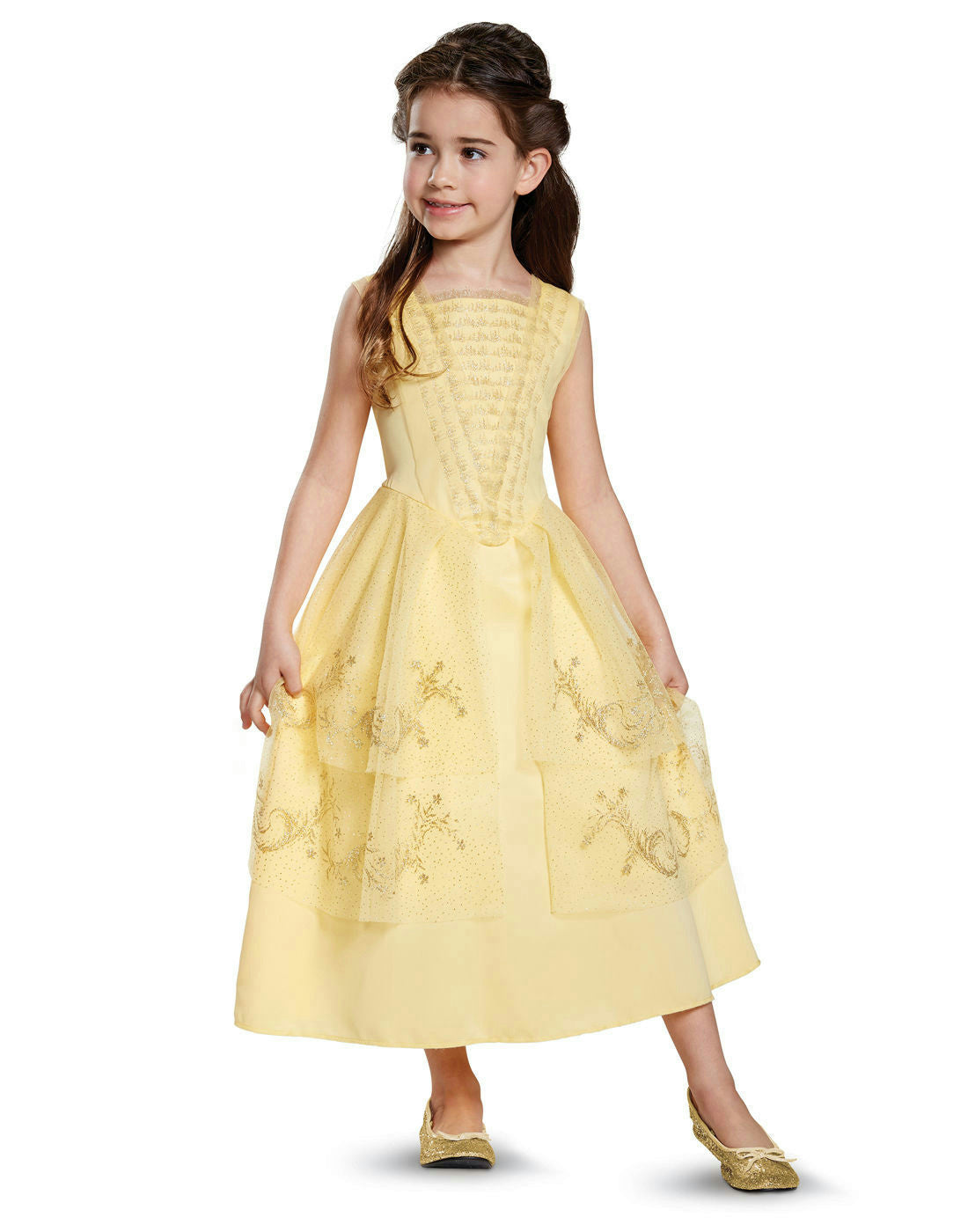 Disney Beauty and the Beast Belle Ball Gown Classic Child Costume Small 4-6x