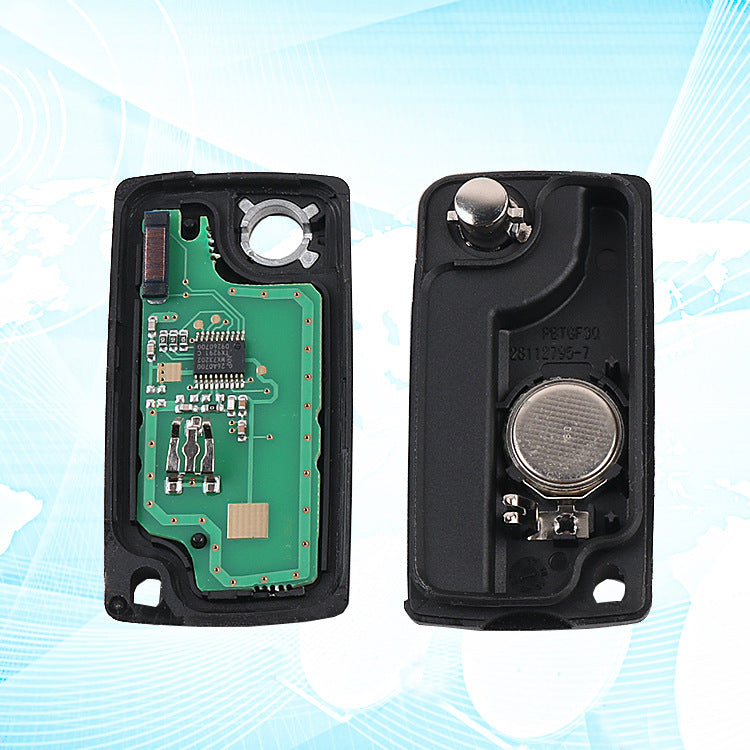 2-button car key
