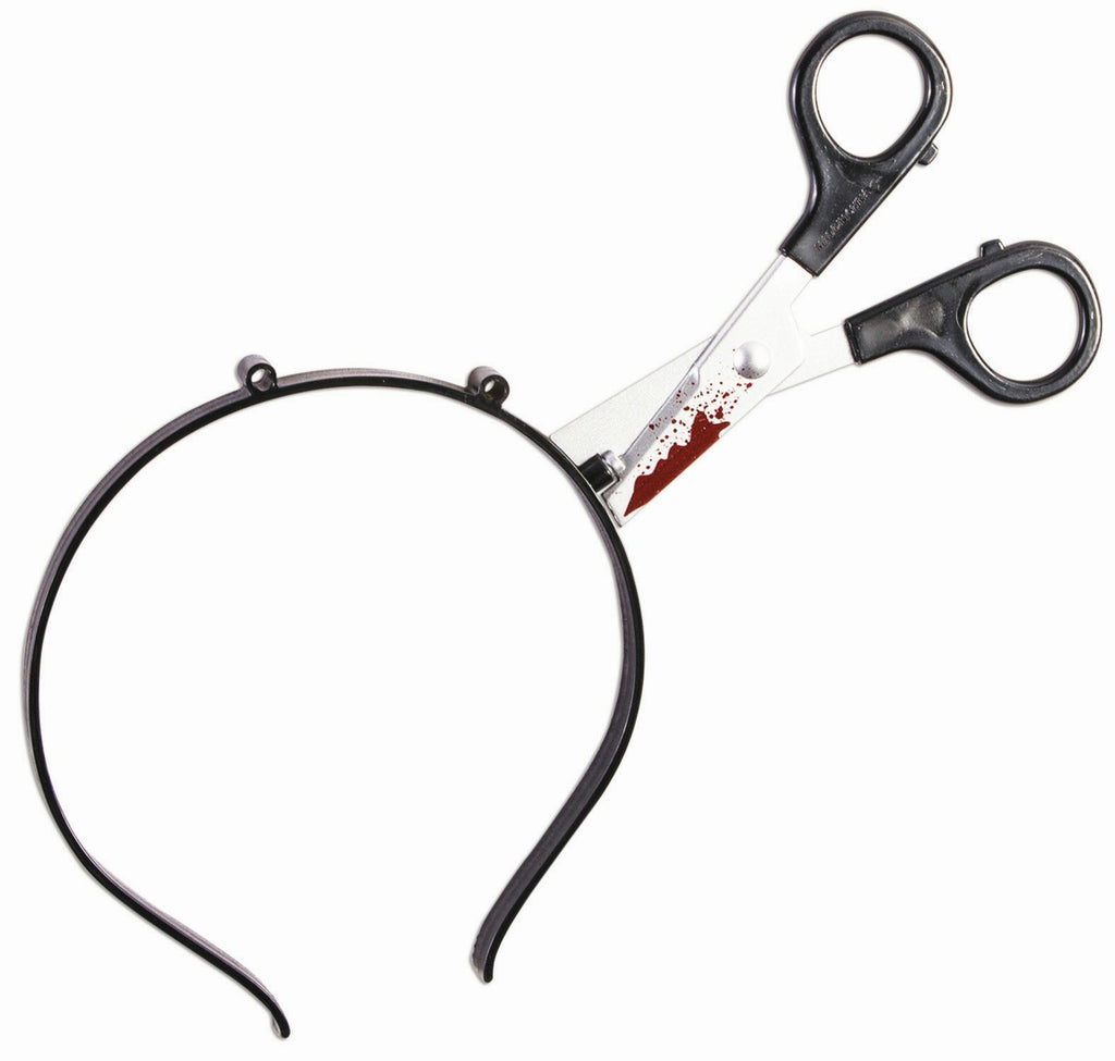 Scissor In Head Bloody Zombie Halloween Headband