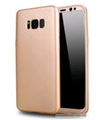 S8 Plus New 360 Degree All-inclusive Mobile Phone Case S8 Paint TPU PC Fuel Injection Soft Shell Combination Shatter-resistant Cover