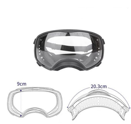 Pet Glasses Large Dog Full Package Eye Protection Windproof Rain And Snow