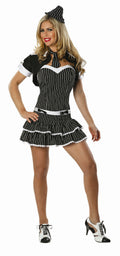 Delicious Women's Criminal Intent Sexy Adult Gangster Costume XS/SM 0-2