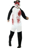 Smiffy's Men's Deluxe Zombie Panda Adult Costume and Mask Size Large Gory