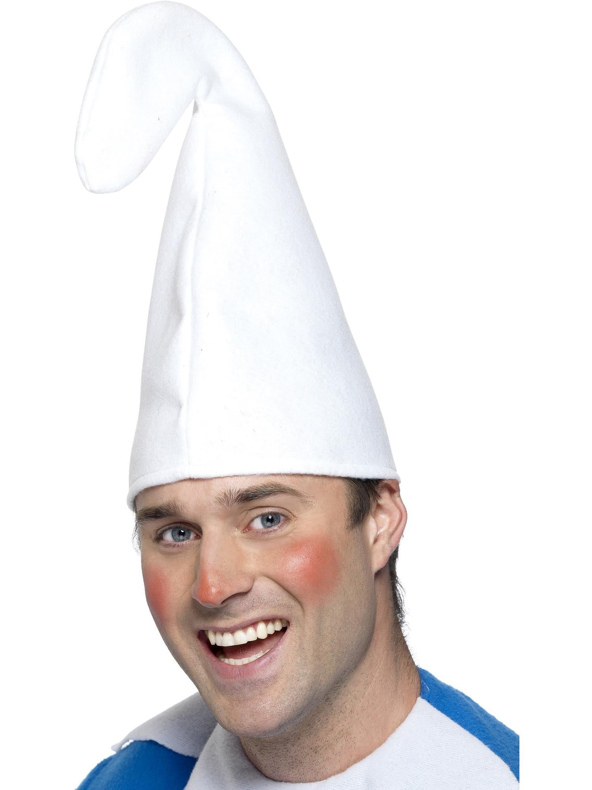 Gnome Hat - White Felt Adult Costume Hat