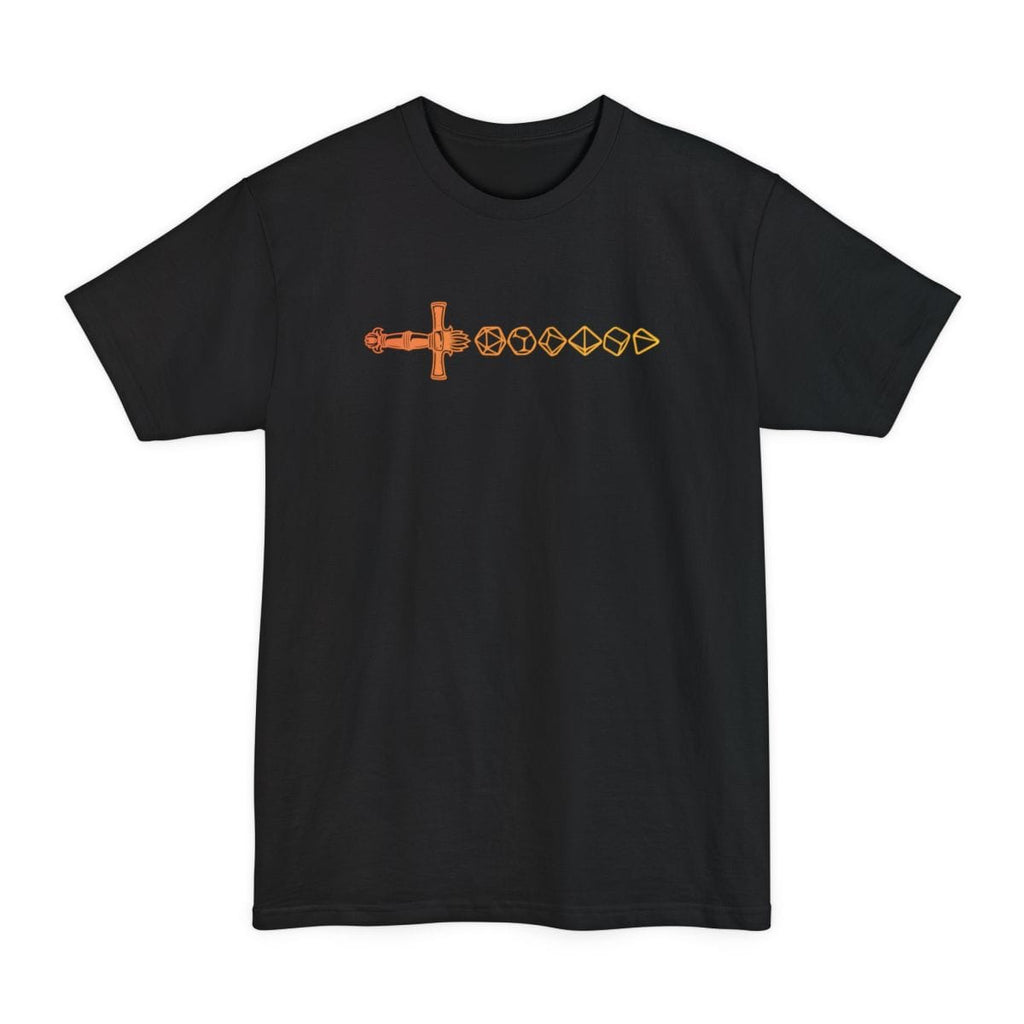 D&D Dice Sword Tall T-Shirt