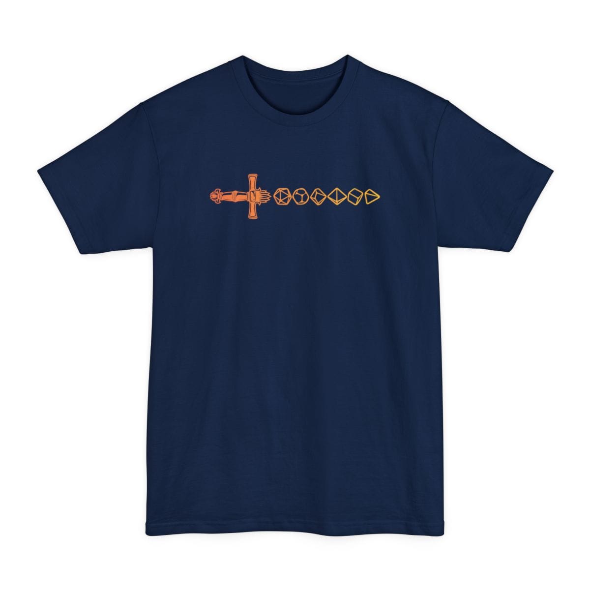 D&D Dice Sword Tall T-Shirt