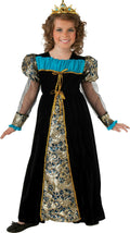 Black Camelot Princess Child Costume Dress and Tiara Size Small 4-6
