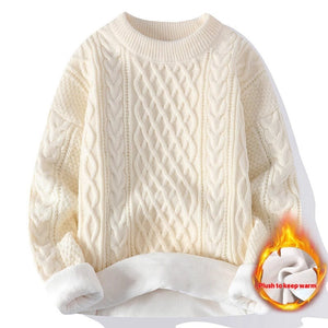 Apricot Round Neck Cashmere